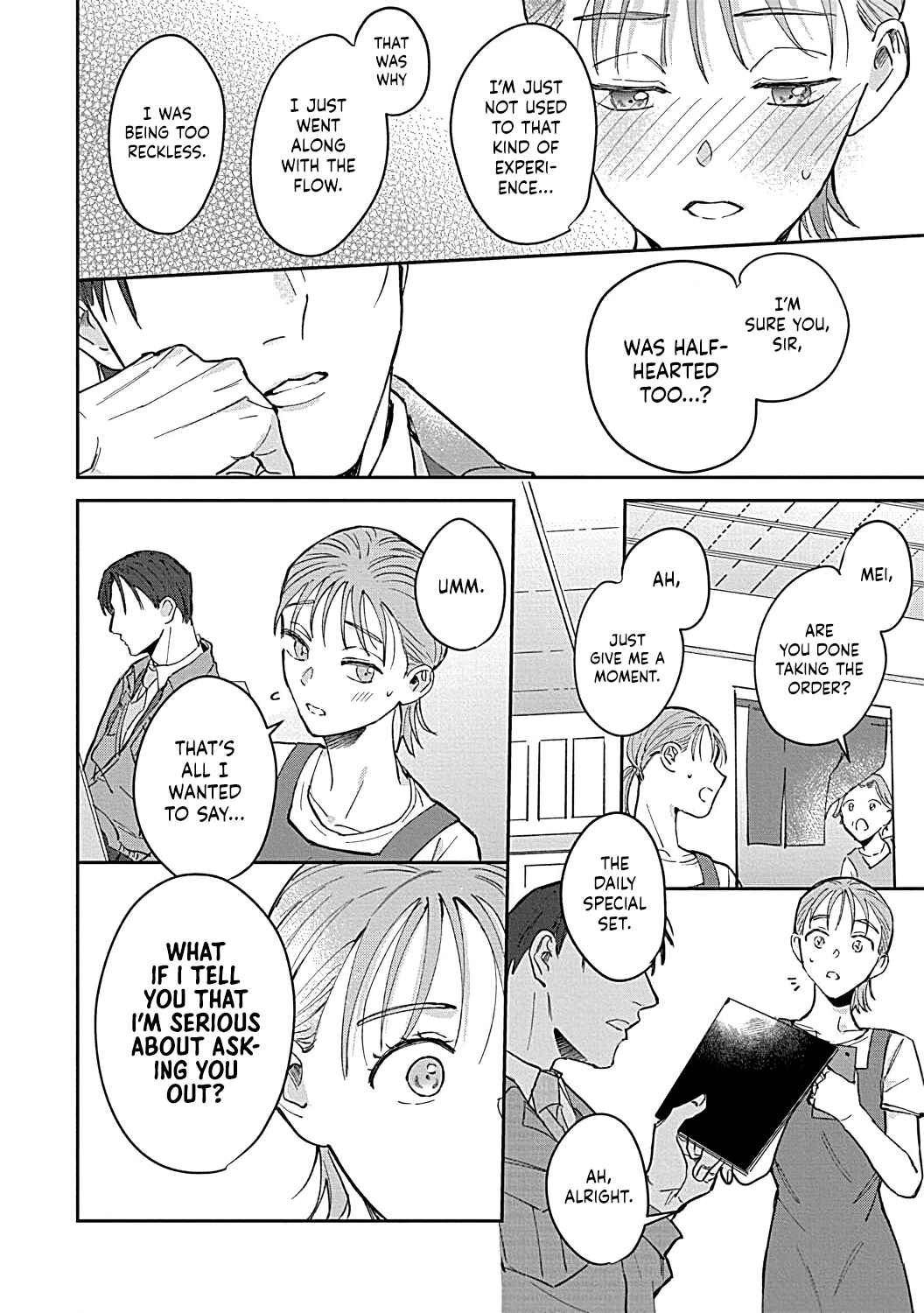 Page 42 Chapter 1 Last Order wa Ojou-san de Dekiai Jouren Kyaku ni Kyuuai saretemasu