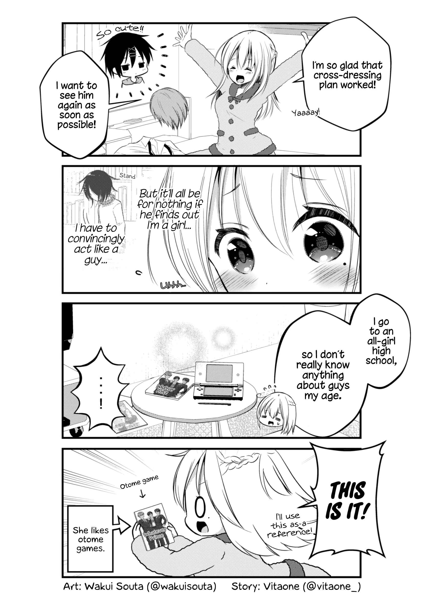 Page 1 Chapter 2 A Girl Falls In Love With a Boy