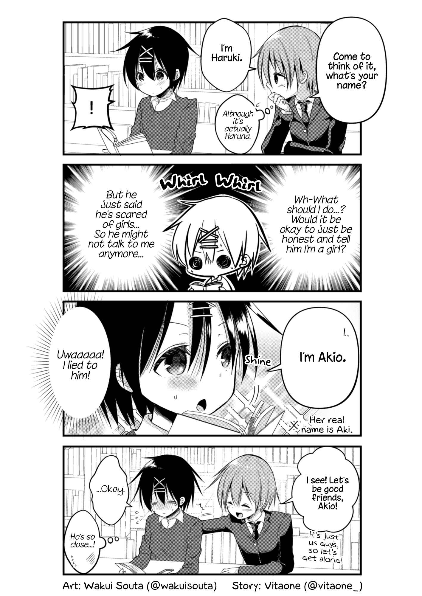 Page 2 Chapter 3 A Girl Falls In Love With a Boy