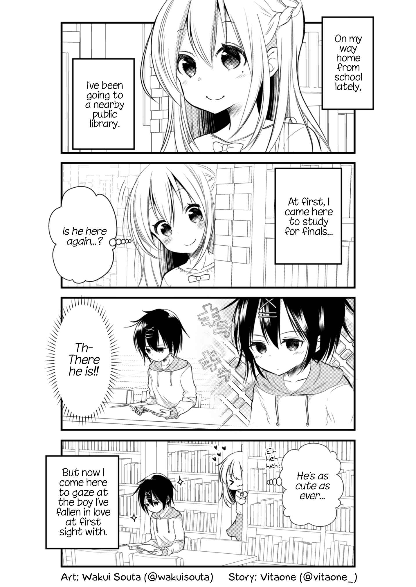 Page 1 Chapter 1 A Girl Falls In Love With a Boy