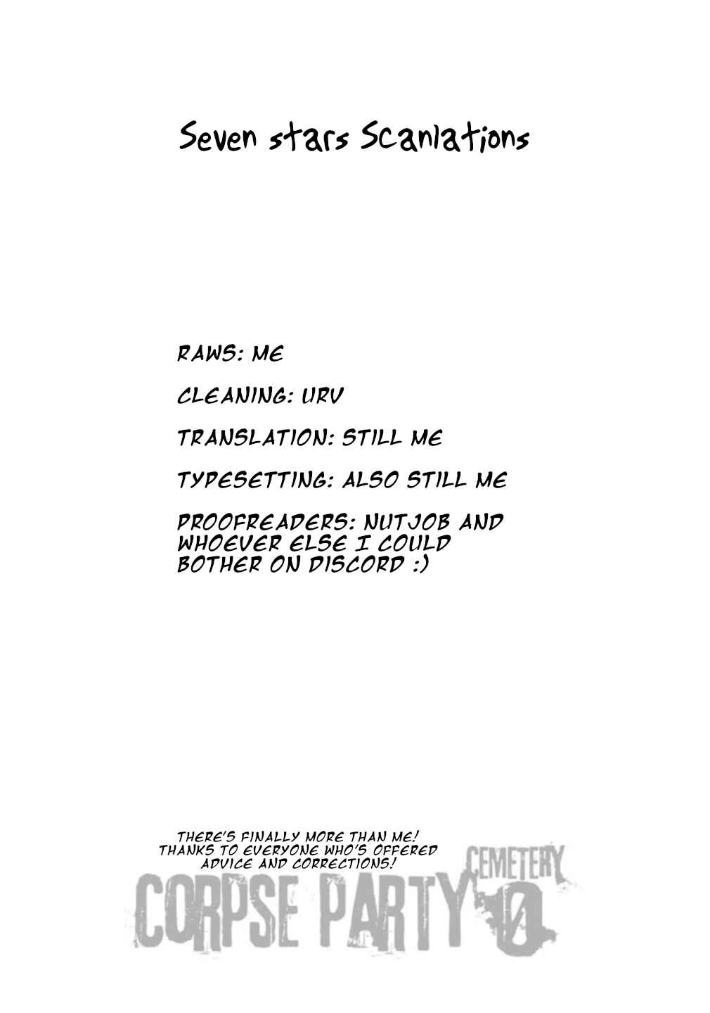 Page 21 Chapter 16 Corpse Party CEMETERY0 - Kaibyaku no Ars Moriendi