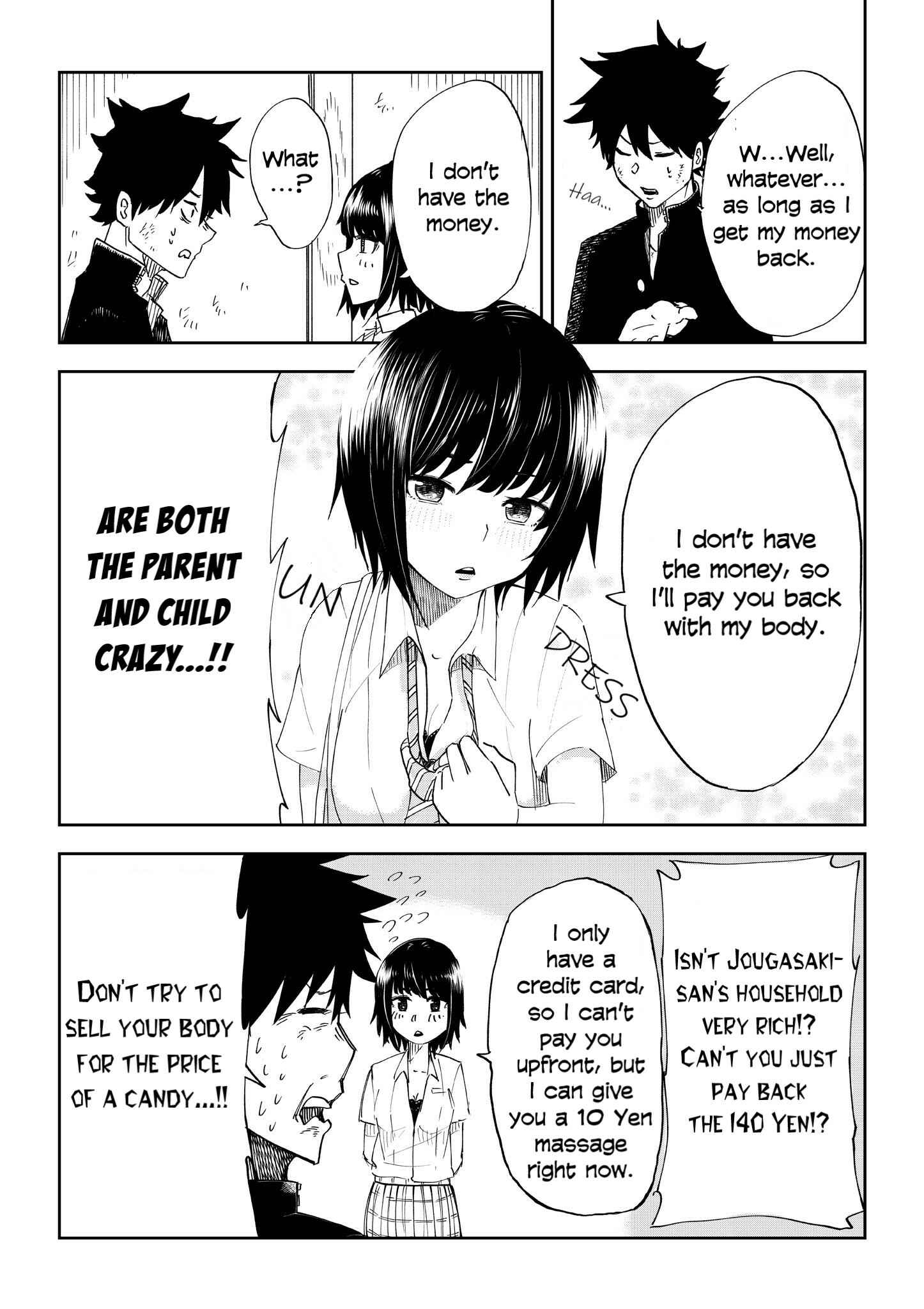 Page 3 Chapter Unknown_ea58 A Super-Awesome Young Lady Is Willing to Sell Her Body for a Mere 140 Yen Debt but...!