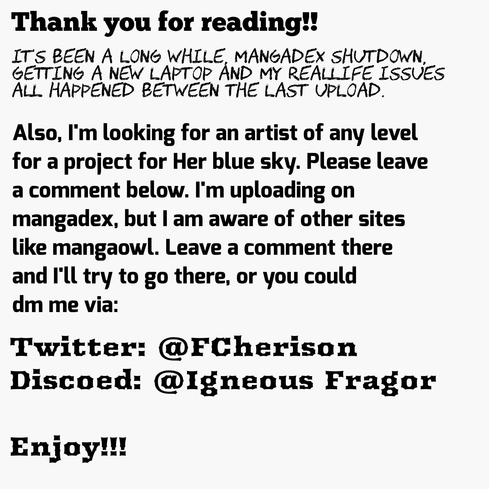 Page 17 Chapter 14 To Those Who Know of the Blueness of the Sky
