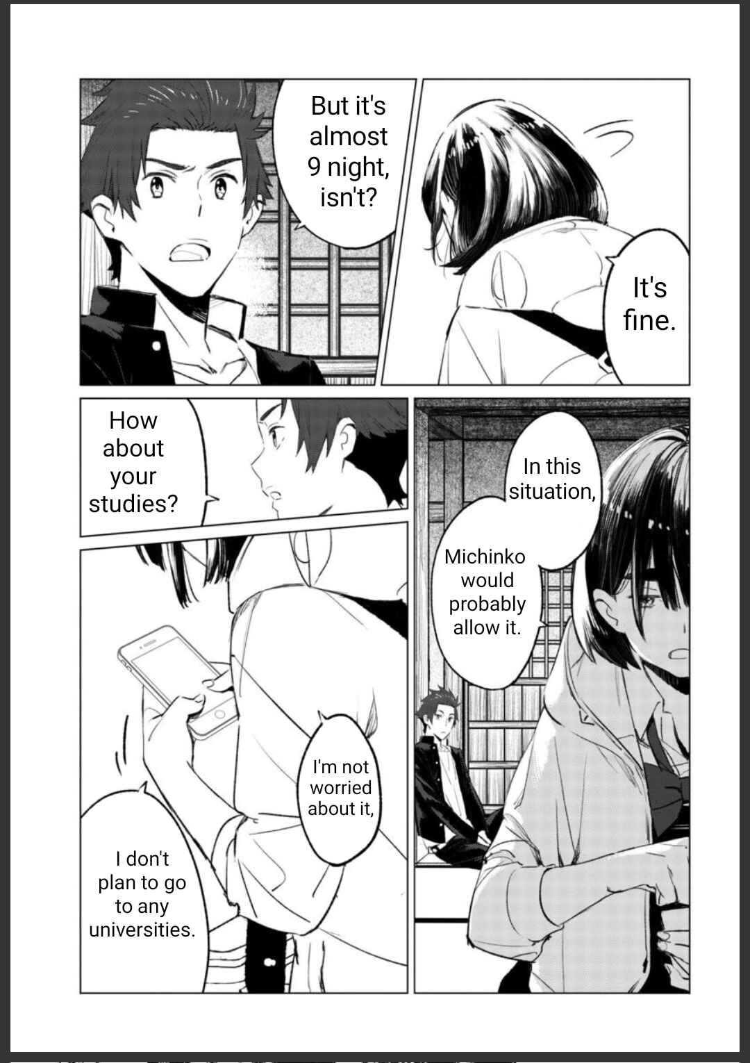 Page 3 Chapter 8 To Those Who Know of the Blueness of the Sky