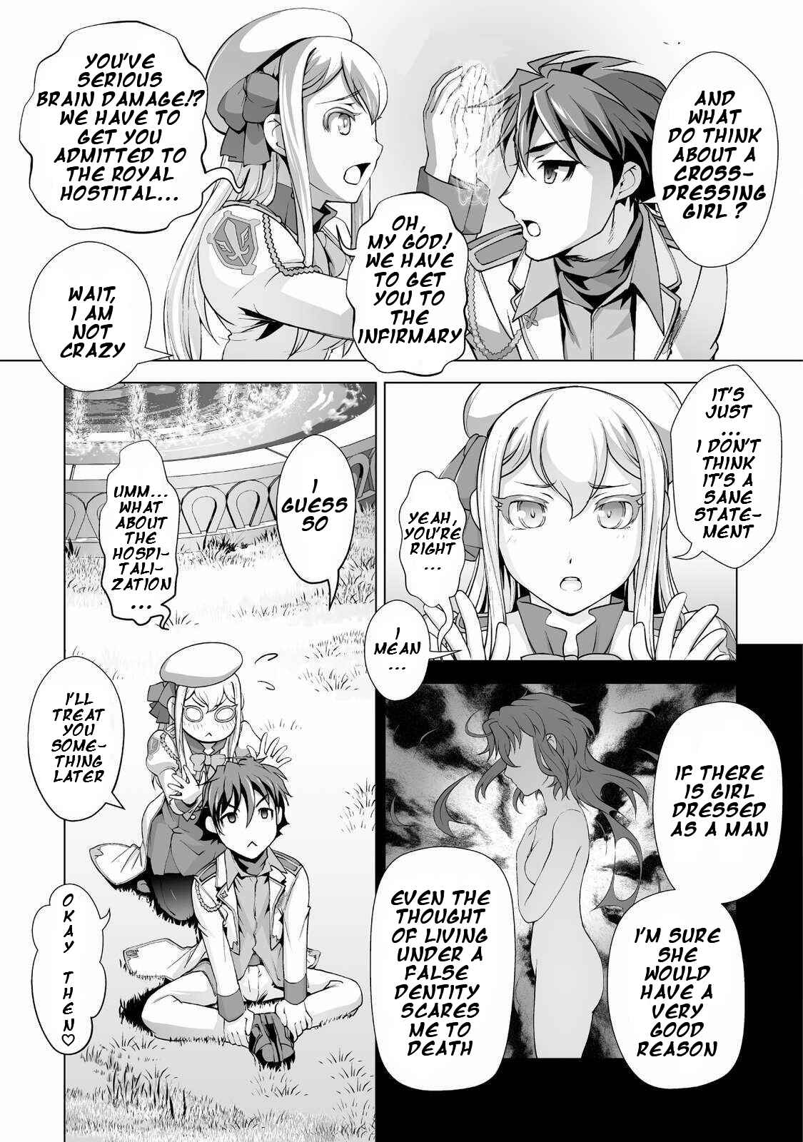 Page 14 Chapter 2 Kuchidome no Gohoubi wa Dansou Otome to Ichaero Desu!
