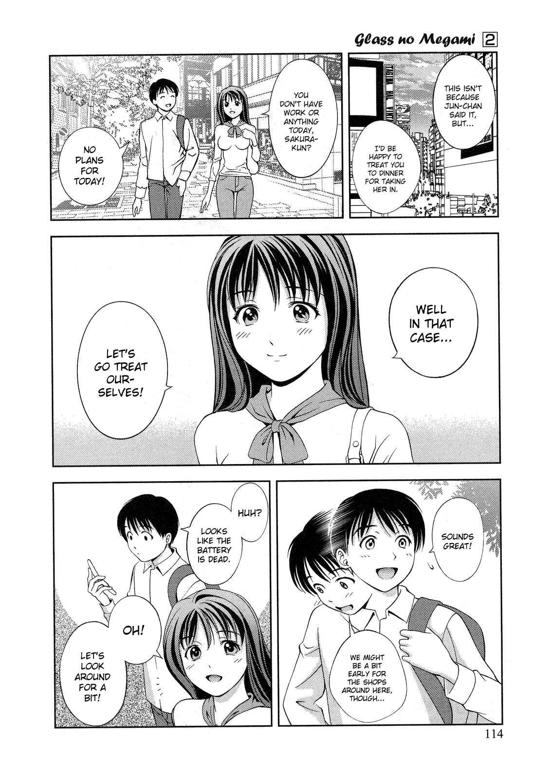 Page 4 Chapter 15 Glass no Megami