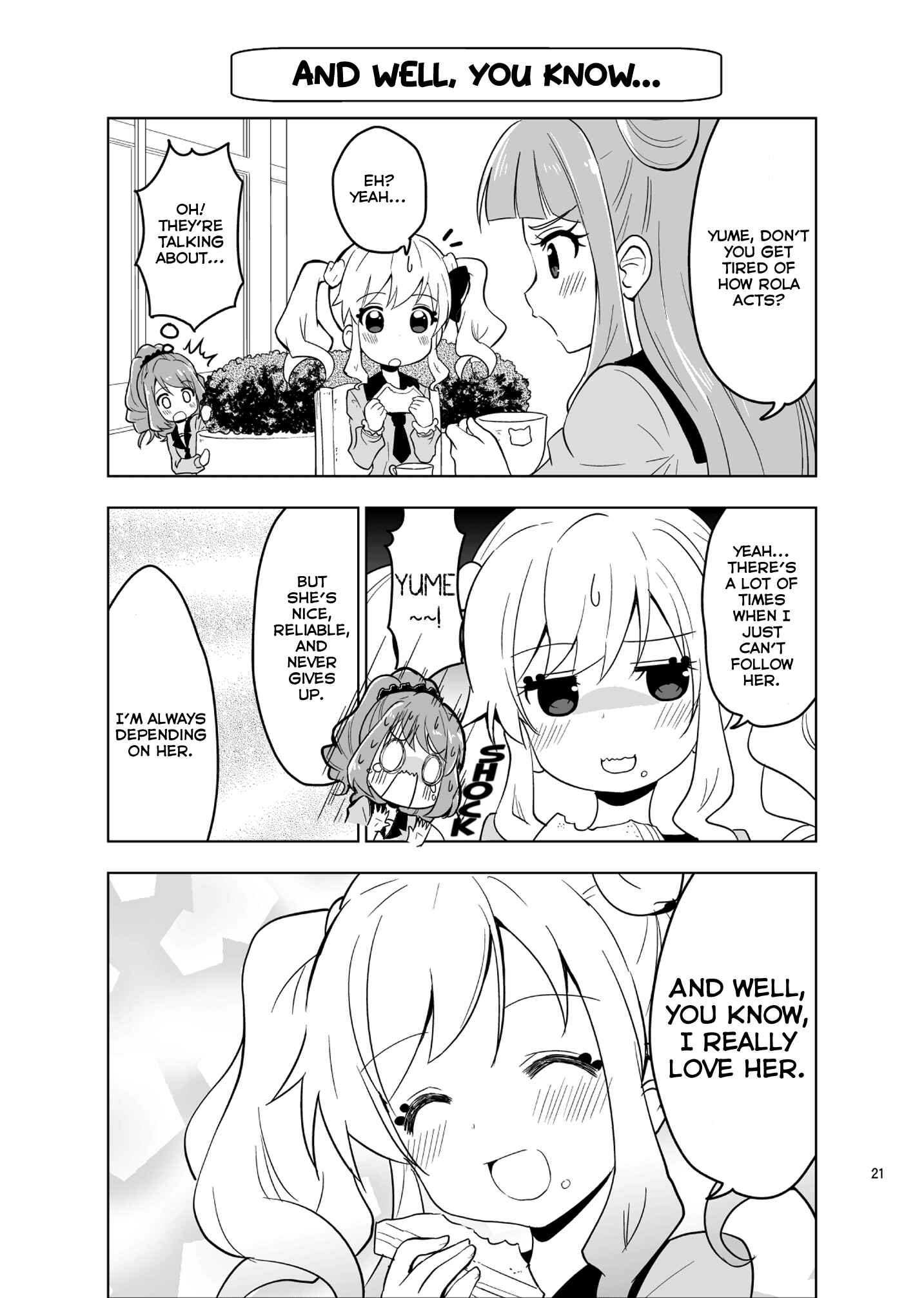 Page 22 Chapter Unknown_6a9b Aikatsu Stars! - Sakuraba Rola no Joushiki