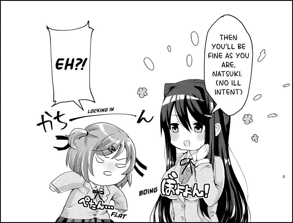 Page 3 Chapter Unknown_1d98 Doki Doki Literature Club - Moshi Doki Doki Bungeibu ga Kenketsu no Posta no Moderu ni Naru nara (Doujinshi)