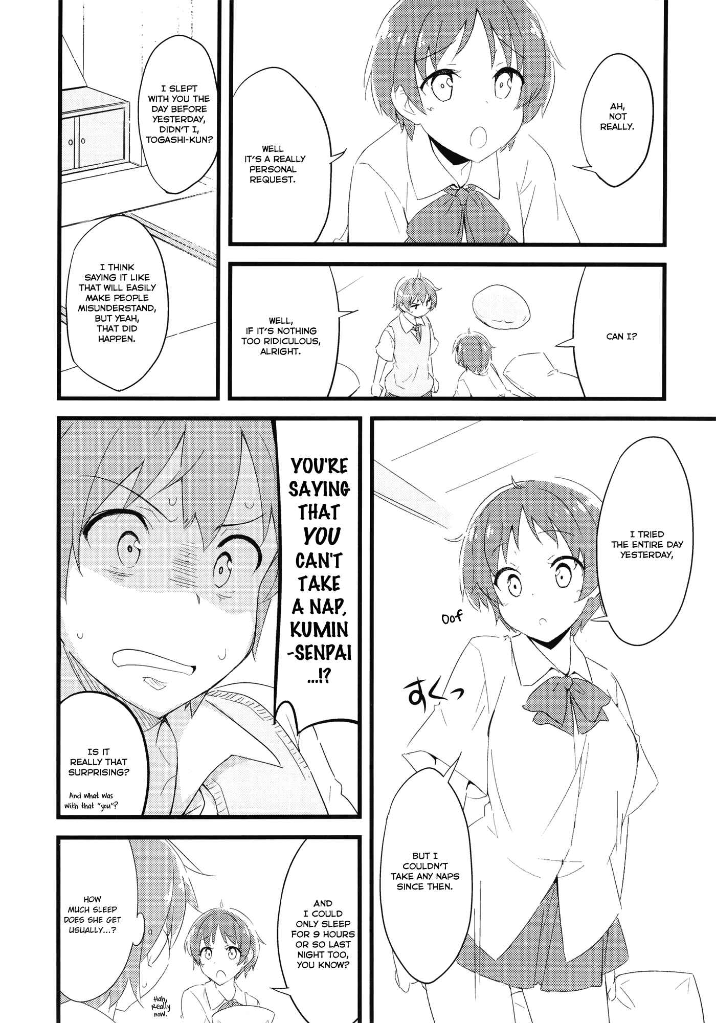 Page 9 Chapter Unknown_eebc Chuunibyou demo Koi ga Shitai! - Kumin-senpai to Ohirune Shitai! (Doujinshi)
