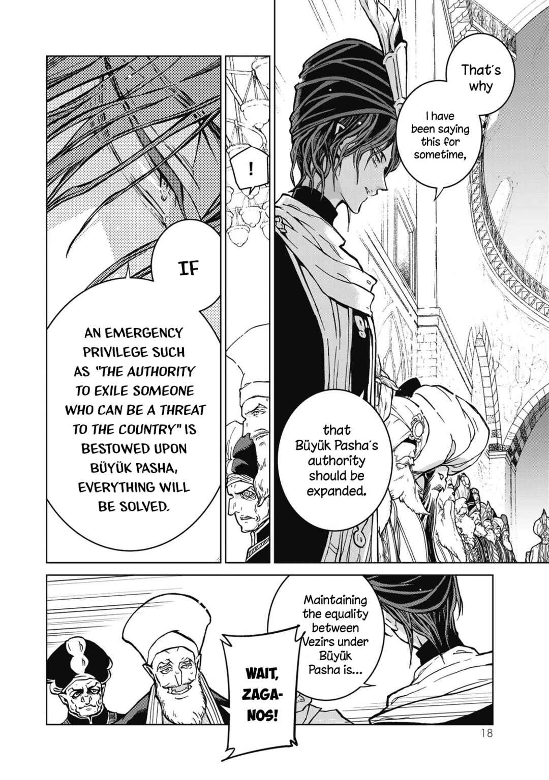 Page 18 Chapter 142 Shoukoku no Altair