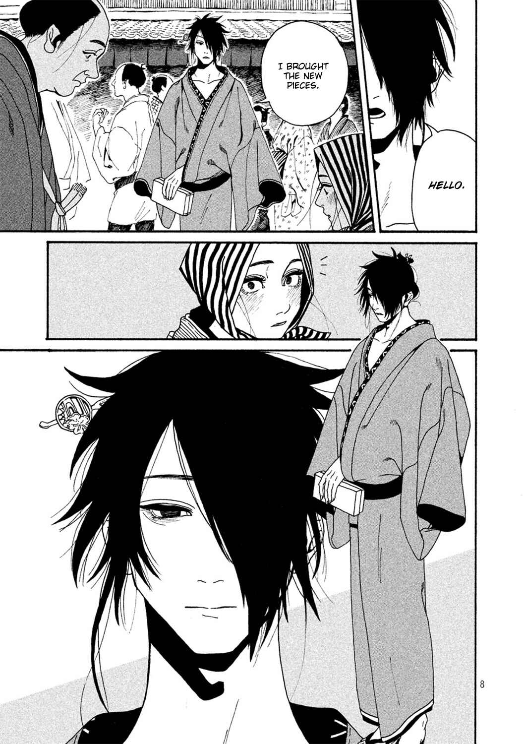 Page 8 Chapter 1 Bidou Wakadanna, Koi Shitau Wa Koushoku Otoko