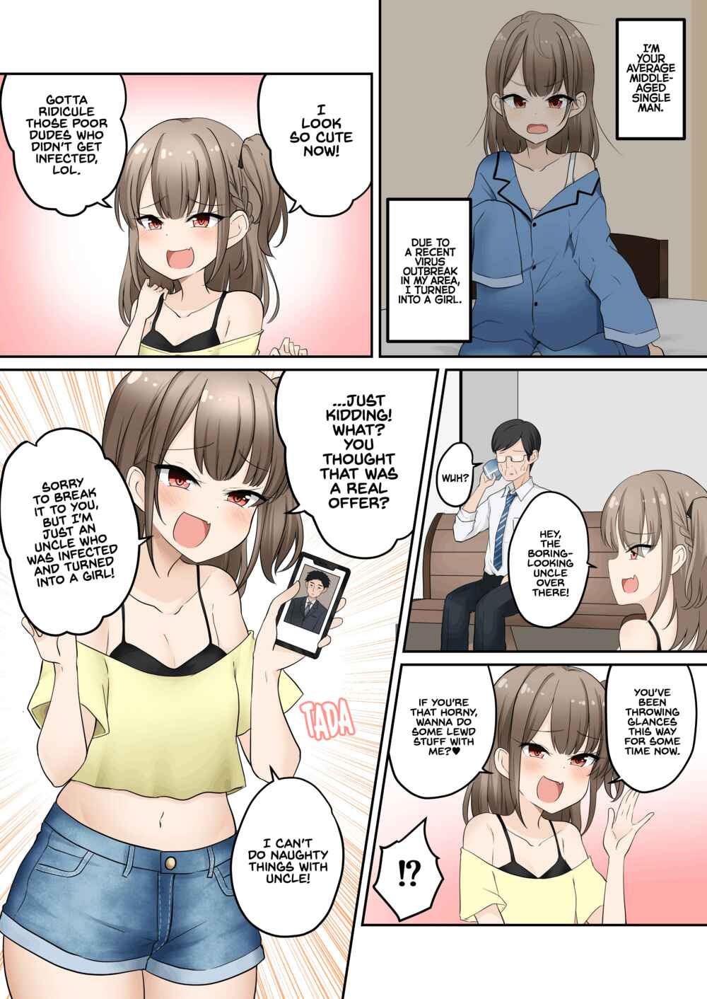Page 1 Chapter Unknown_feec TS Brat Who Wants To Bother an Uncle