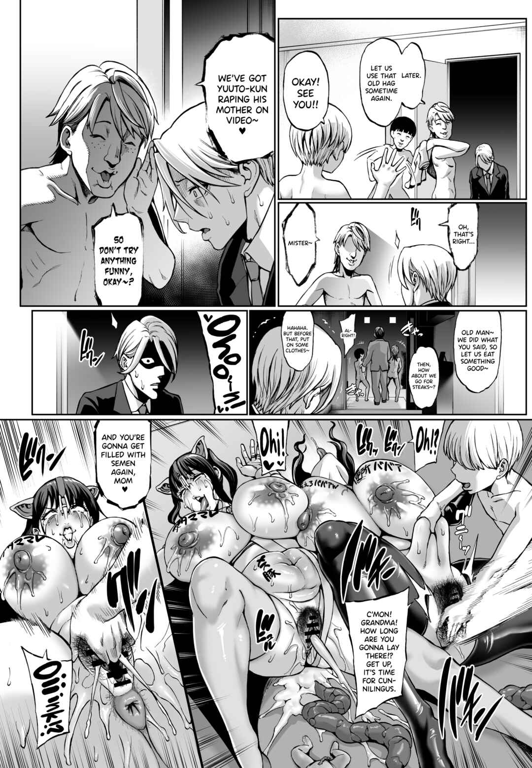 Page 29 Chapter 3 Omae no Kaa-chan Ikutoki no Kao Sugee Busu da zo w
