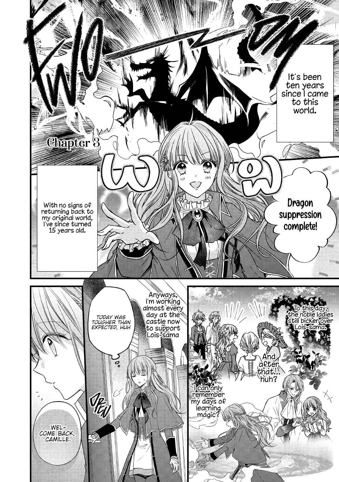 Page 1 Chapter 3 Aru Hi, Burikko Akuyaku Reijou ni Narimashite