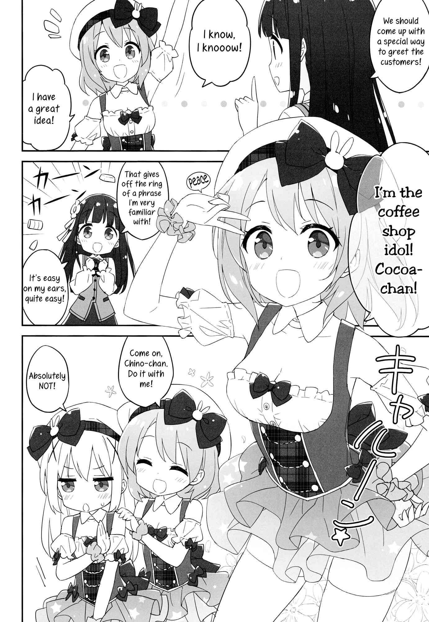 Page 9 Chapter Unknown_be2b Gochuumon wa Usagi Desu ka? - Is The Order an International Barista Idol (Doujinshi)