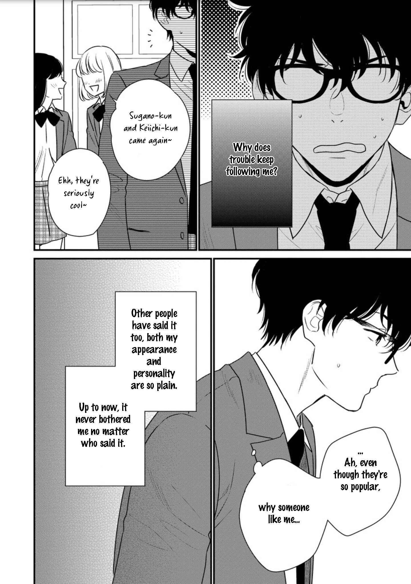 Page 12 Chapter 2 Mob-kei Danshi no Yuuutsu