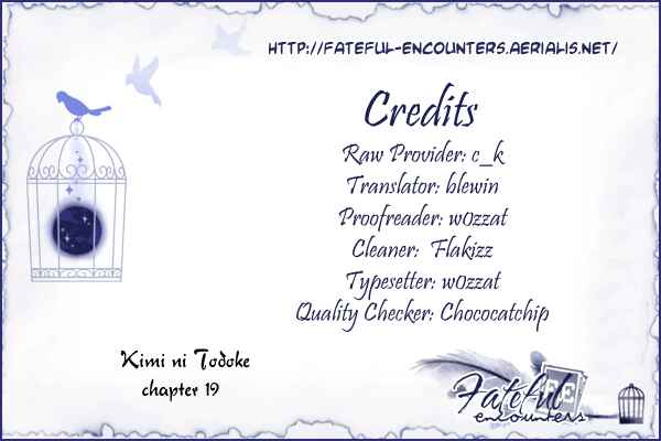 Page 45 Chapter 19 Kimi ni Todoke