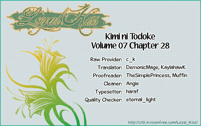 Page 1 Chapter 28 Kimi ni Todoke