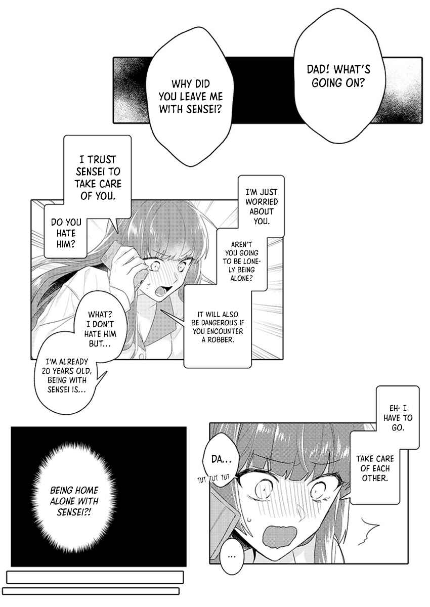 Page 4 Chapter 7 Densha de, Jugyou. Sensei to.