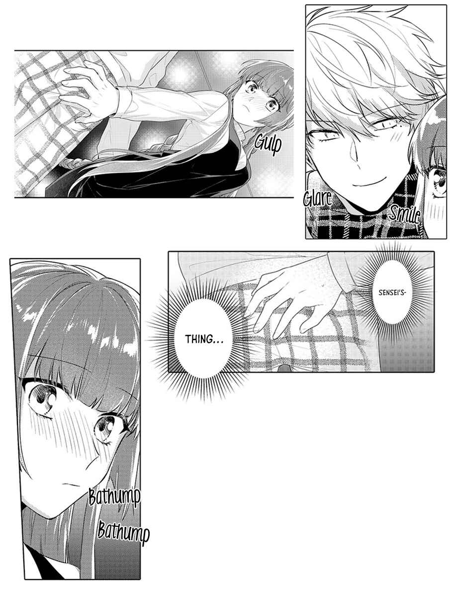 Page 17 Chapter 9 Densha de, Jugyou. Sensei to.