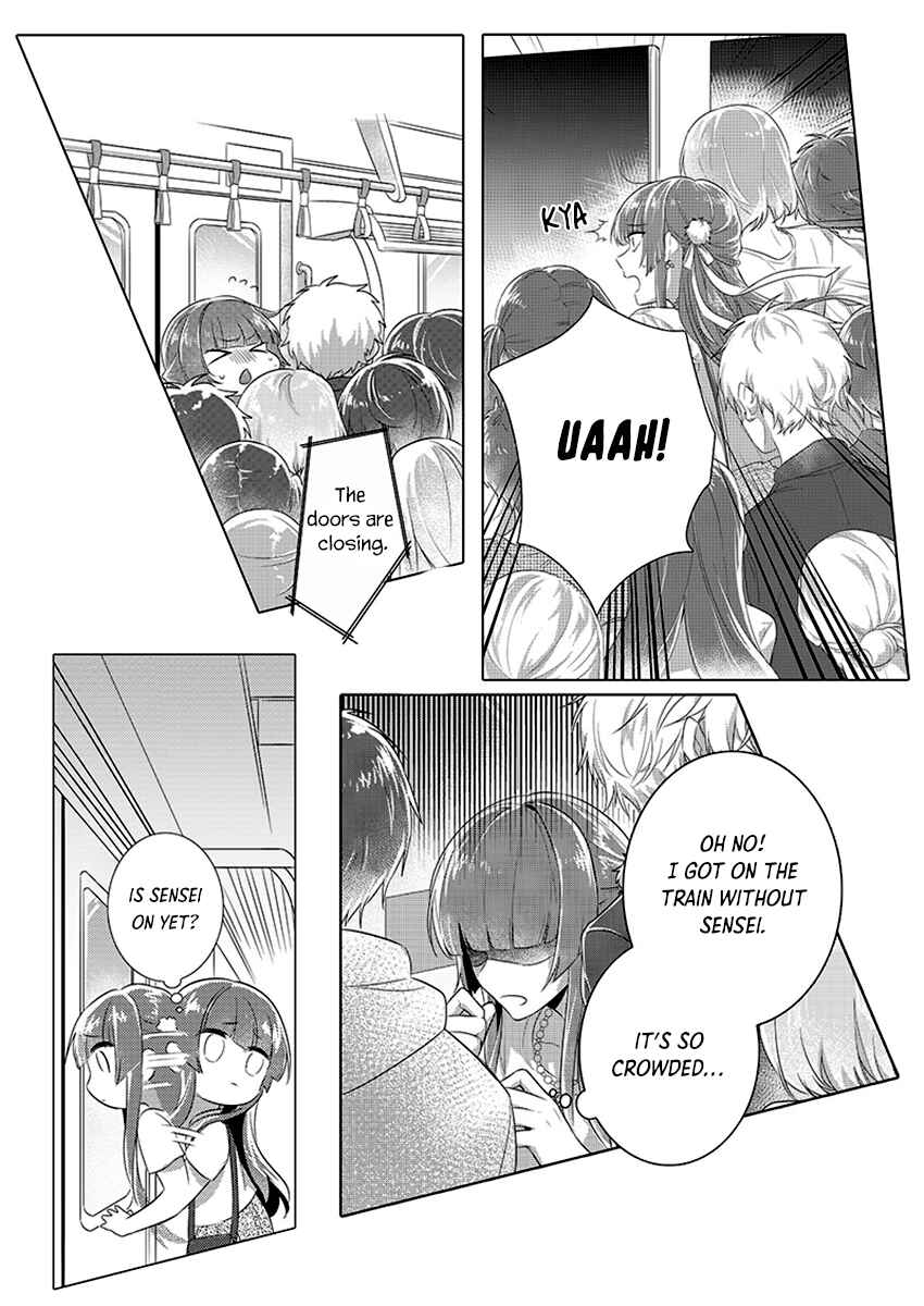 Page 10 Chapter 1 Densha de, Jugyou. Sensei to.