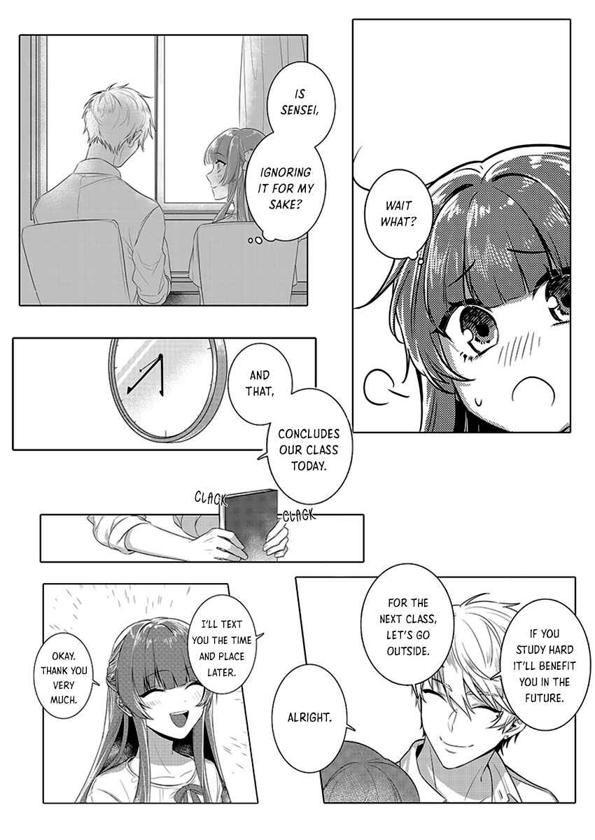 Page 7 Chapter 1 Densha de, Jugyou. Sensei to.