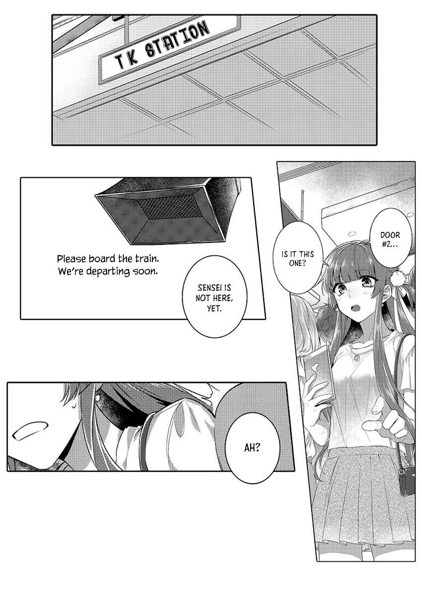 Page 9 Chapter 1 Densha de, Jugyou. Sensei to.