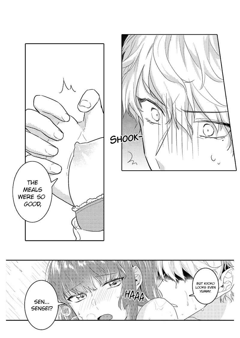 Page 8 Chapter 8 Densha de, Jugyou. Sensei to.
