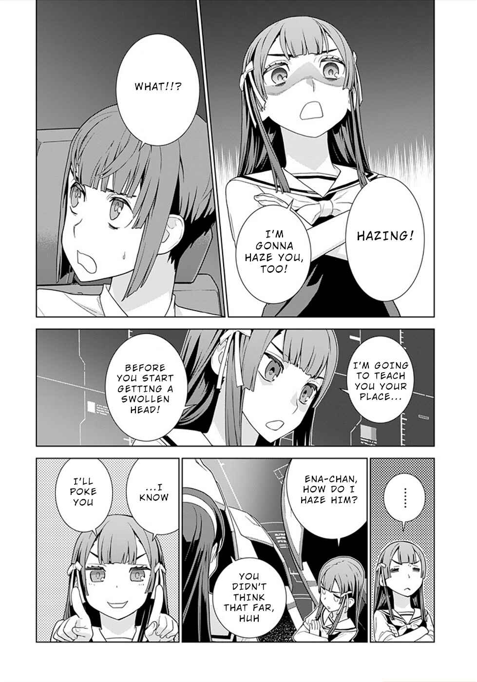 Page 8 Chapter 2 Jinrui Sonbou Cockpit Girls