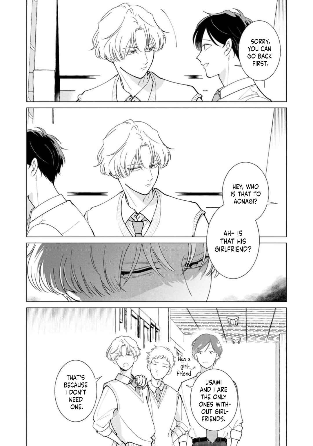 Page 28 Chapter 1 Nakanu Hotaru wa Ao ni Kogareru