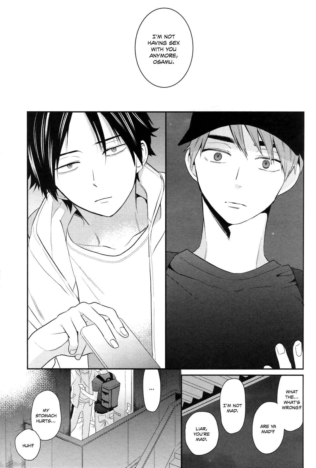 Page 27 Chapter Unknown_2347 Haikyu!! - Tomodachi Jigoku Anchuu Mitsu Semeku (Doujinshi)
