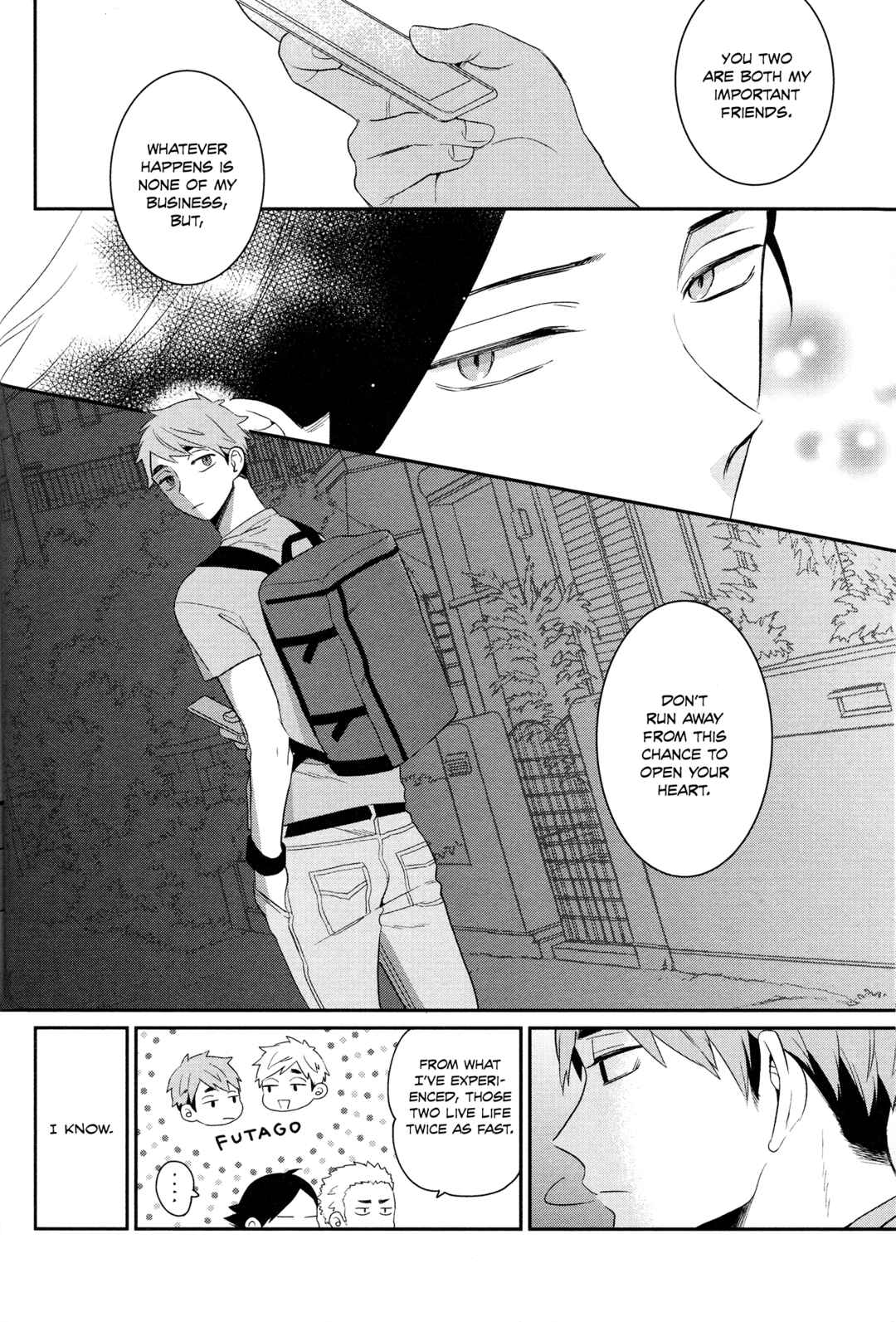 Page 32 Chapter Unknown_2347 Haikyu!! - Tomodachi Jigoku Anchuu Mitsu Semeku (Doujinshi)