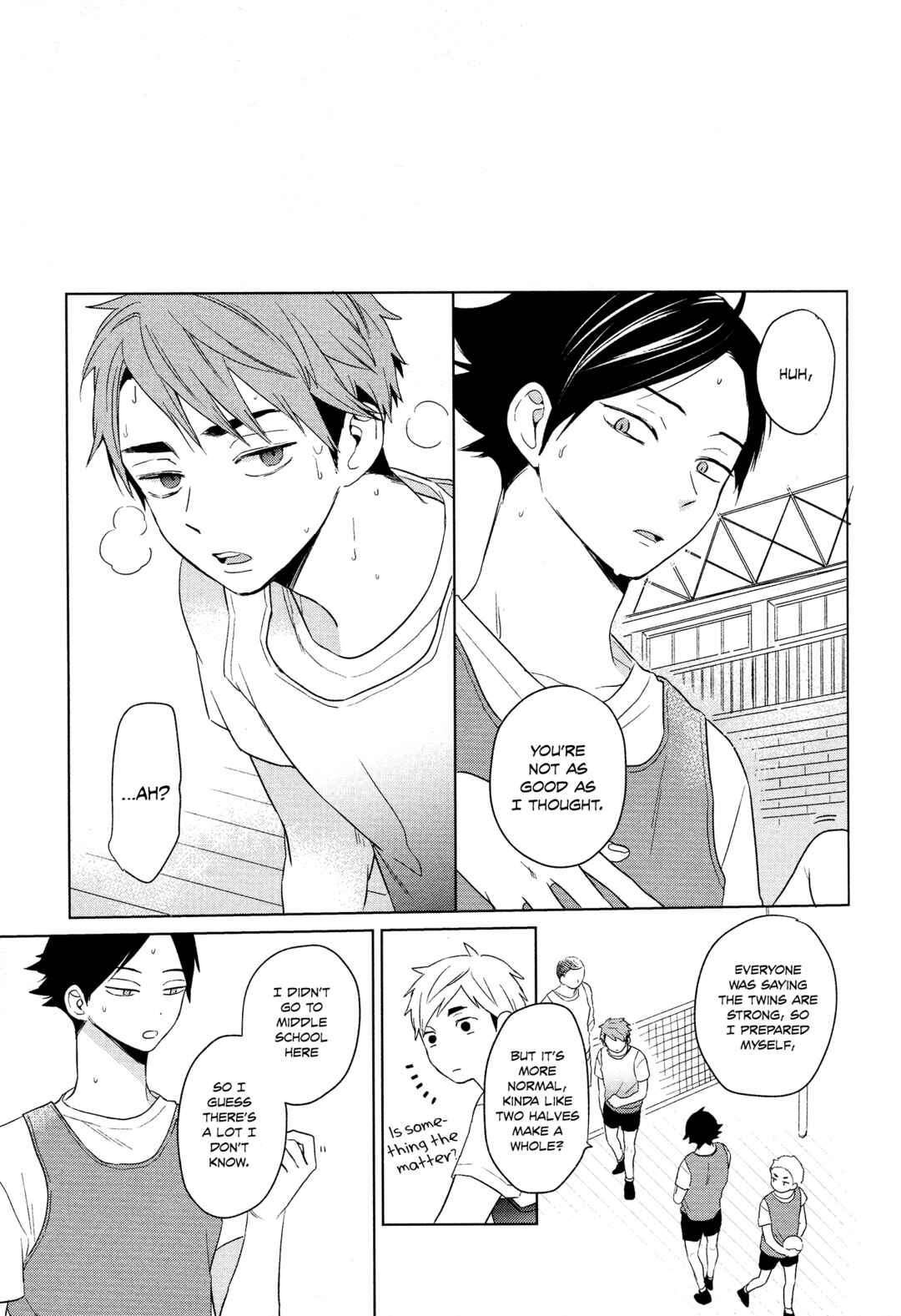Page 35 Chapter Unknown_2347 Haikyu!! - Tomodachi Jigoku Anchuu Mitsu Semeku (Doujinshi)