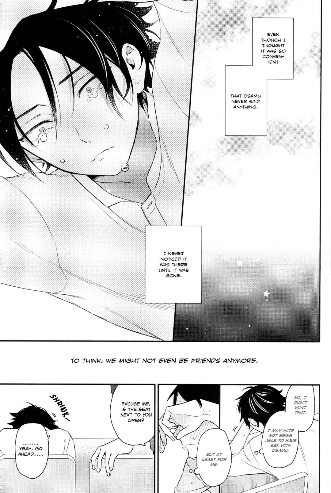 Page 39 Chapter Unknown_2347 Haikyu!! - Tomodachi Jigoku Anchuu Mitsu Semeku (Doujinshi)