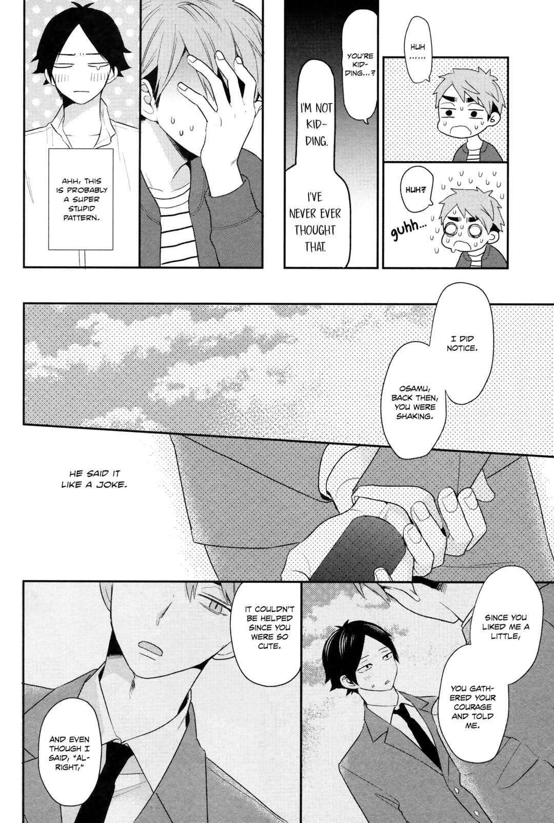 Page 46 Chapter Unknown_2347 Haikyu!! - Tomodachi Jigoku Anchuu Mitsu Semeku (Doujinshi)
