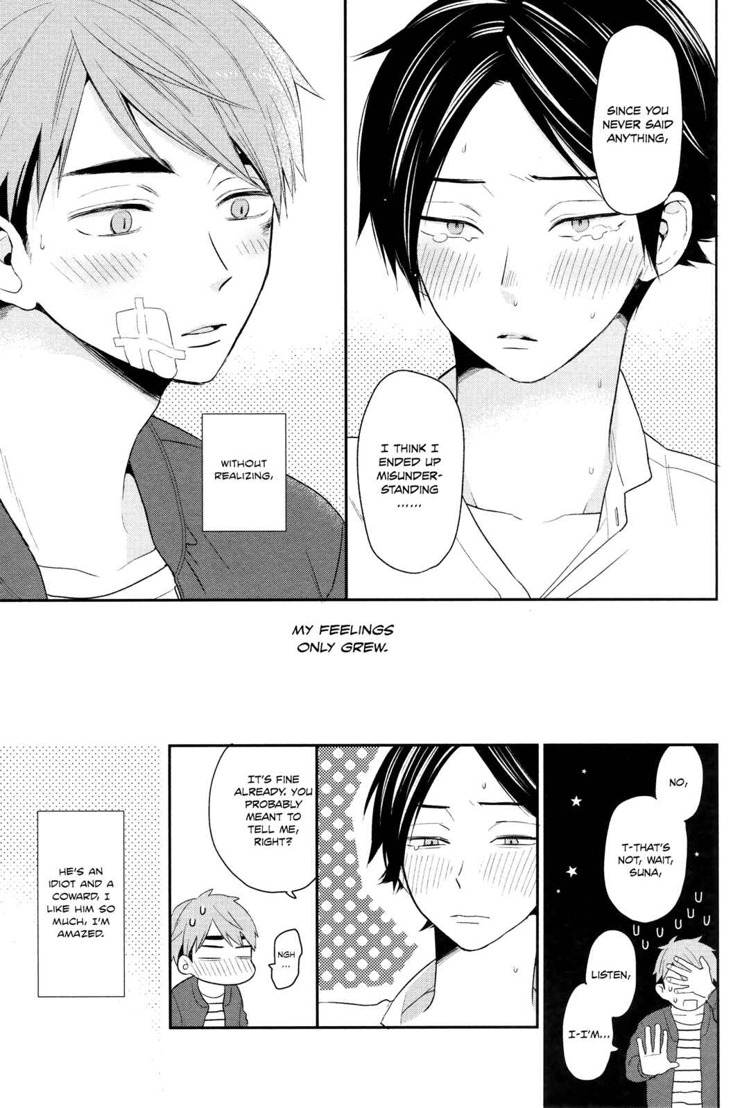Page 47 Chapter Unknown_2347 Haikyu!! - Tomodachi Jigoku Anchuu Mitsu Semeku (Doujinshi)