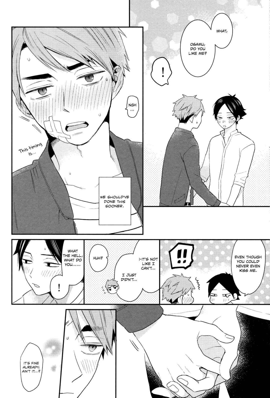 Page 48 Chapter Unknown_2347 Haikyu!! - Tomodachi Jigoku Anchuu Mitsu Semeku (Doujinshi)