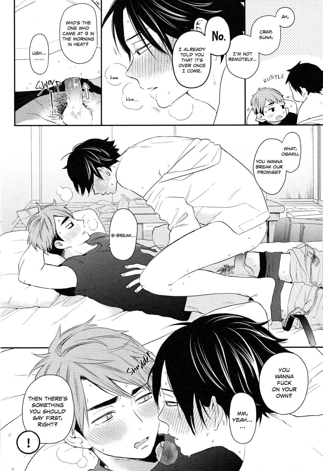 Page 8 Chapter Unknown_2347 Haikyu!! - Tomodachi Jigoku Anchuu Mitsu Semeku (Doujinshi)