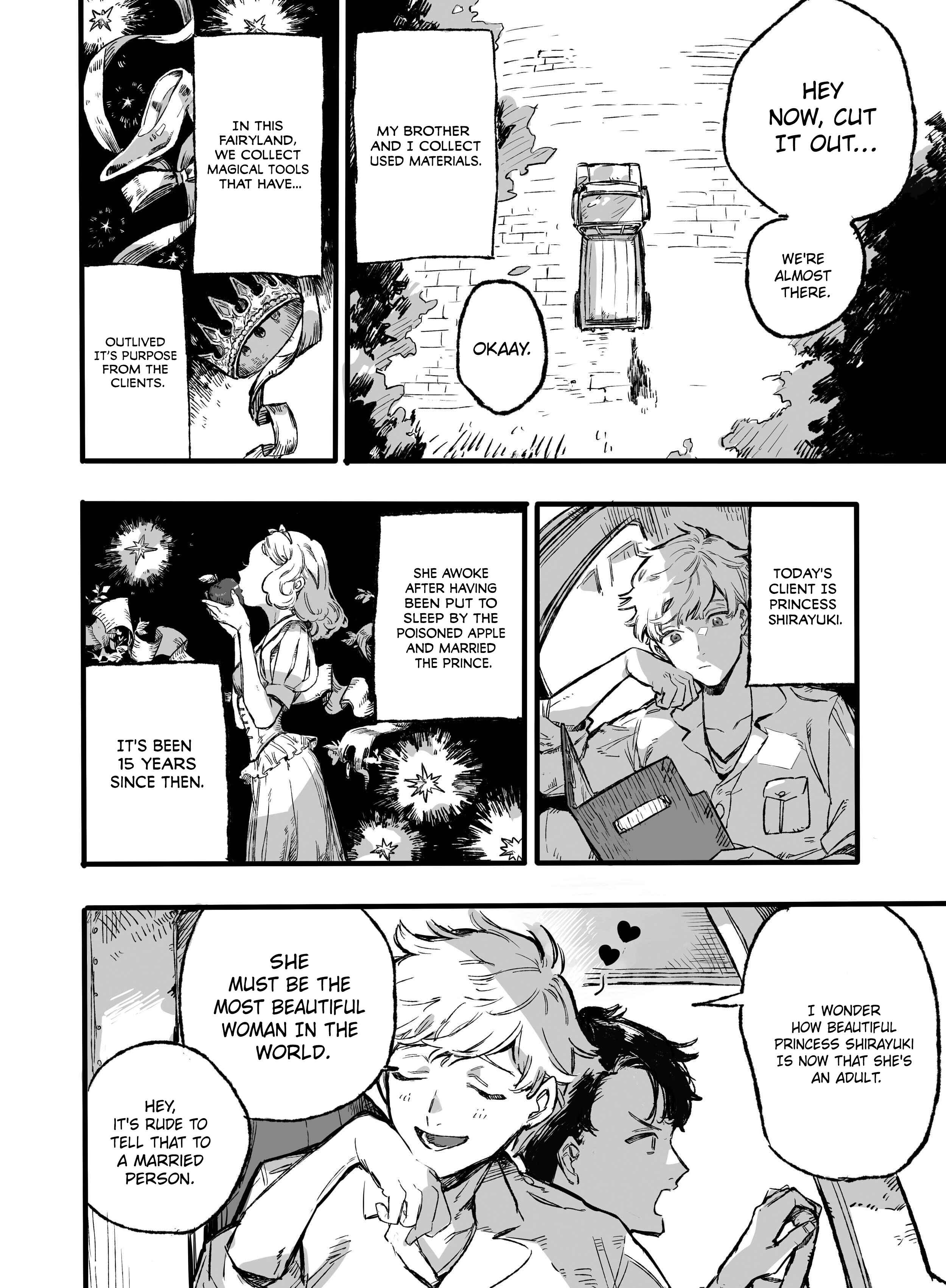 Page 2 Chapter 1 Waste Collectors and Grownup Snow White