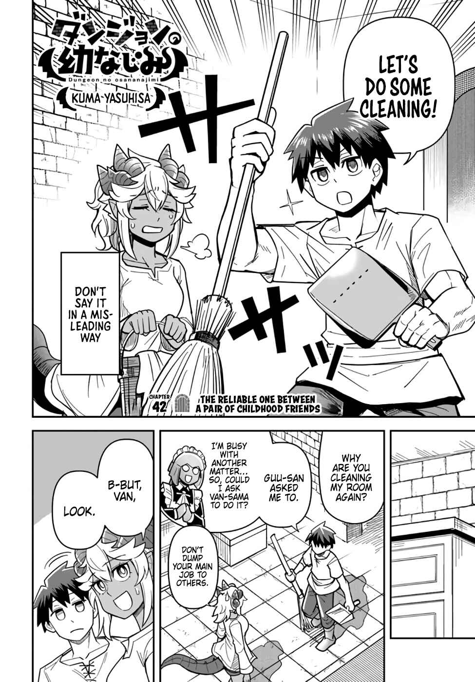 Page 2 Chapter 42 Dungeon no Osananajimi