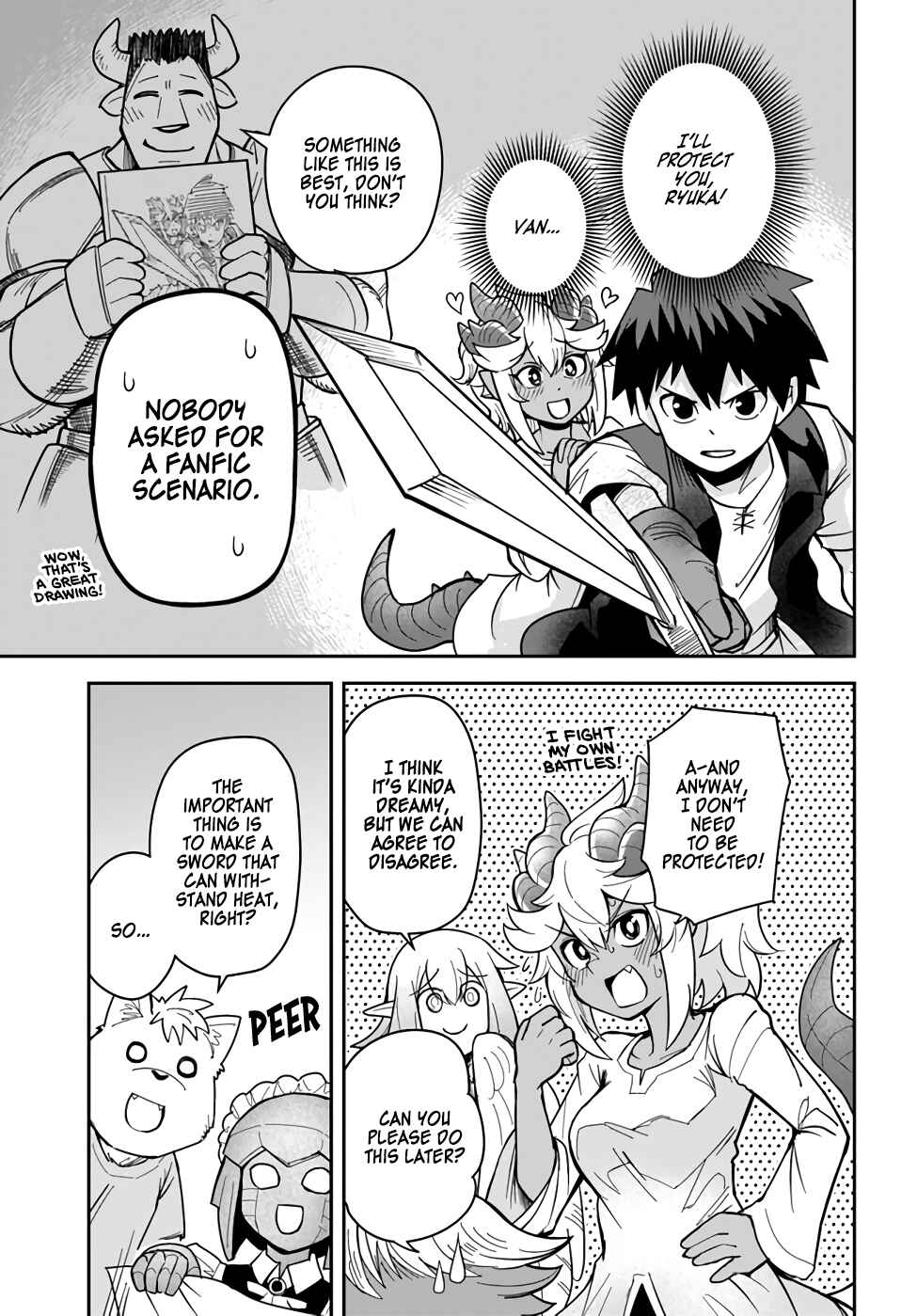 Page 9 Chapter 32 Dungeon no Osananajimi
