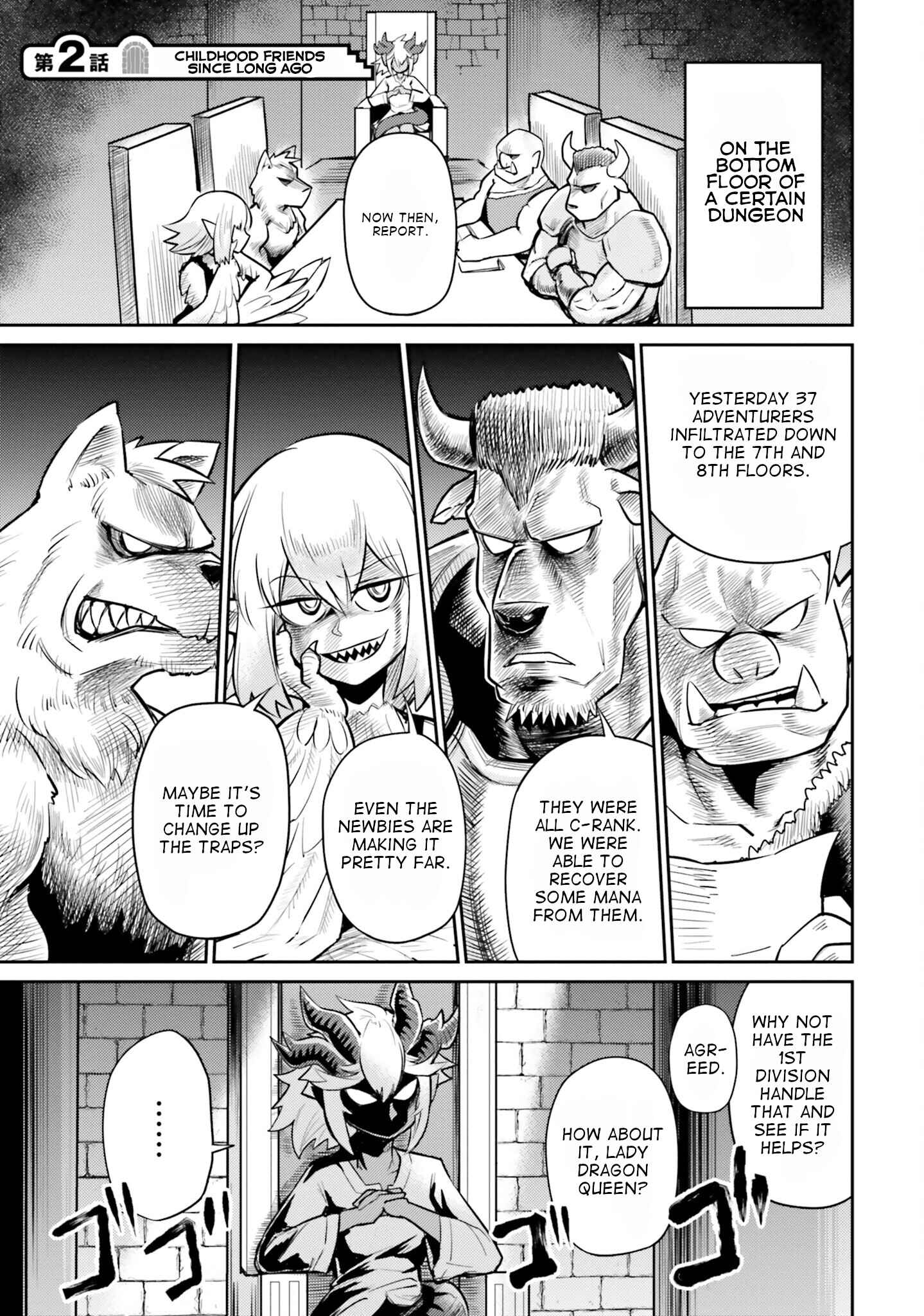 Page 1 Chapter 2 Dungeon no Osananajimi