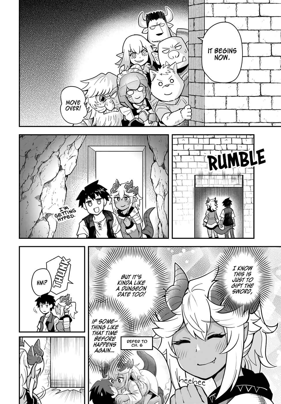 Page 4 Chapter 33.1 Dungeon no Osananajimi