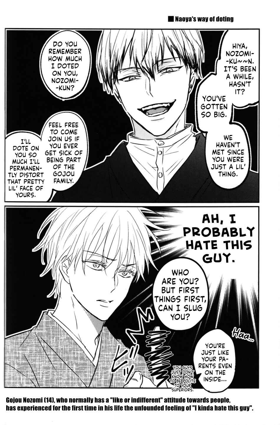 Page 54 Chapter Unknown_9ac6 Jujutsu Kaisen - 524 FAMILY!! (Doujinshi)