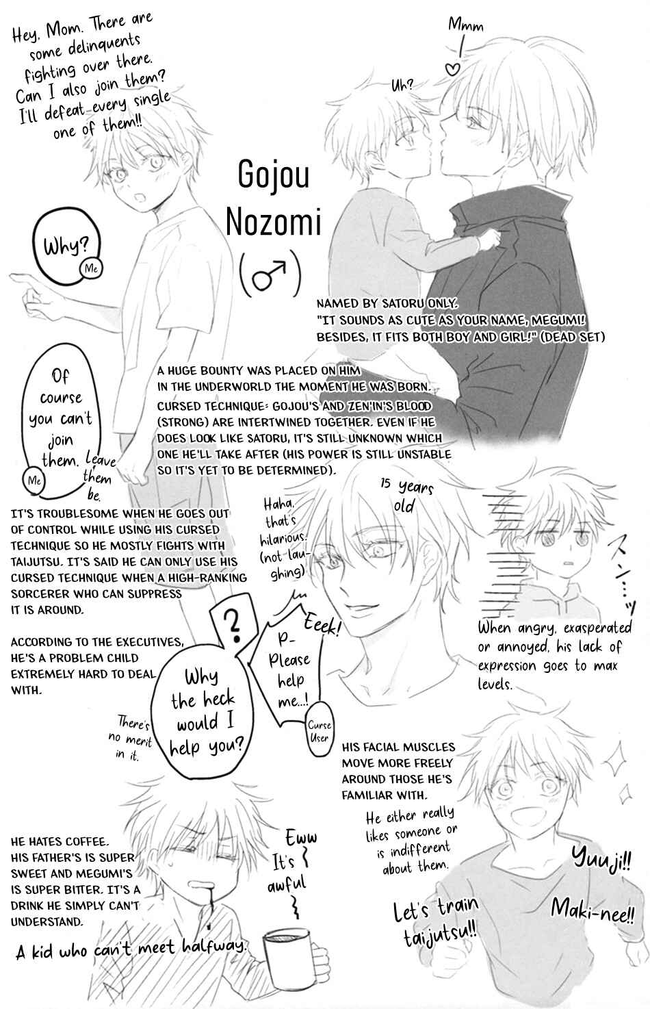 Page 8 Chapter Unknown_9ac6 Jujutsu Kaisen - 524 FAMILY!! (Doujinshi)