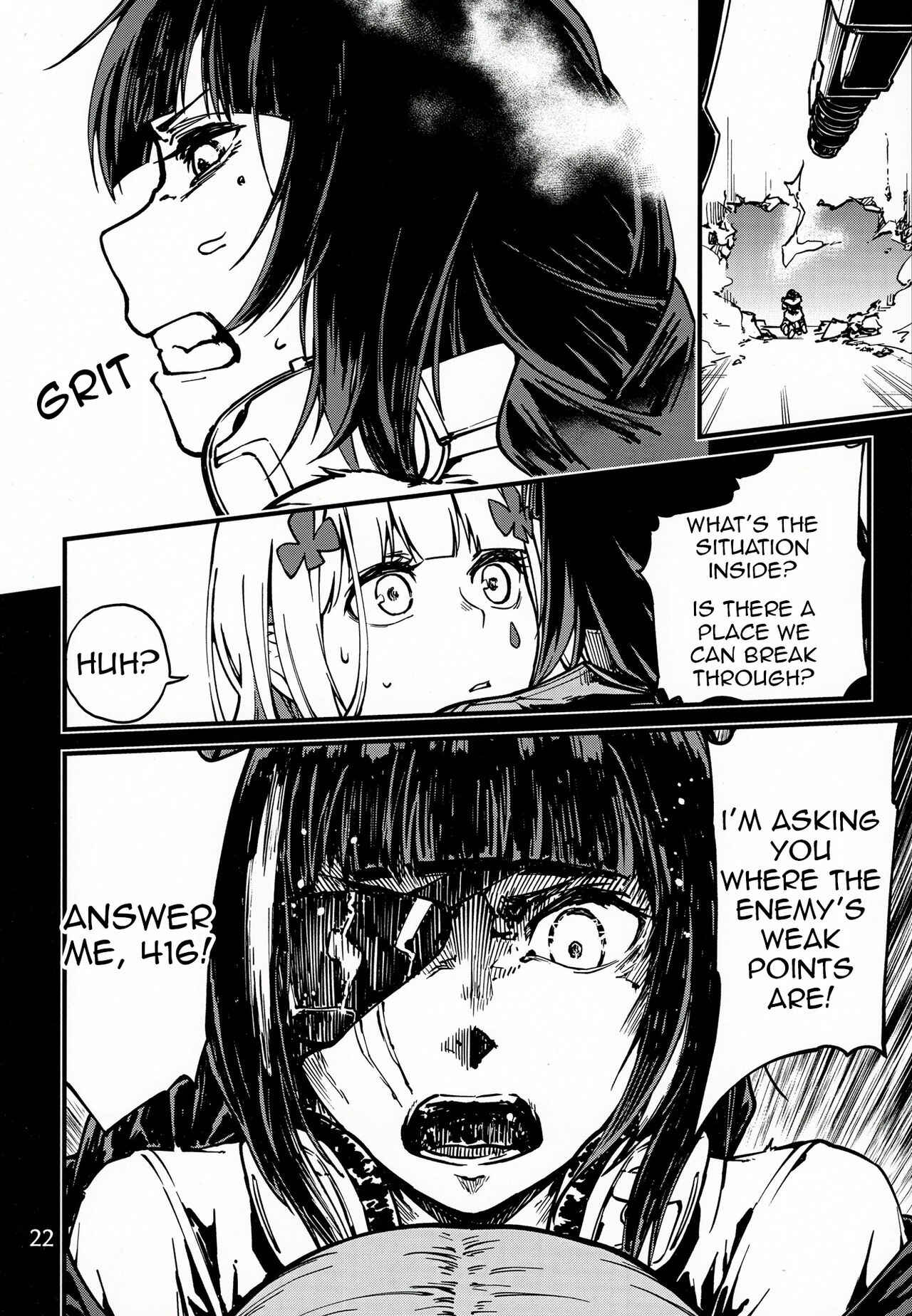Page 21 Chapter Unknown_1c07 Girls Frontline - Tsuyoku Dakishimete (Doujinshi)