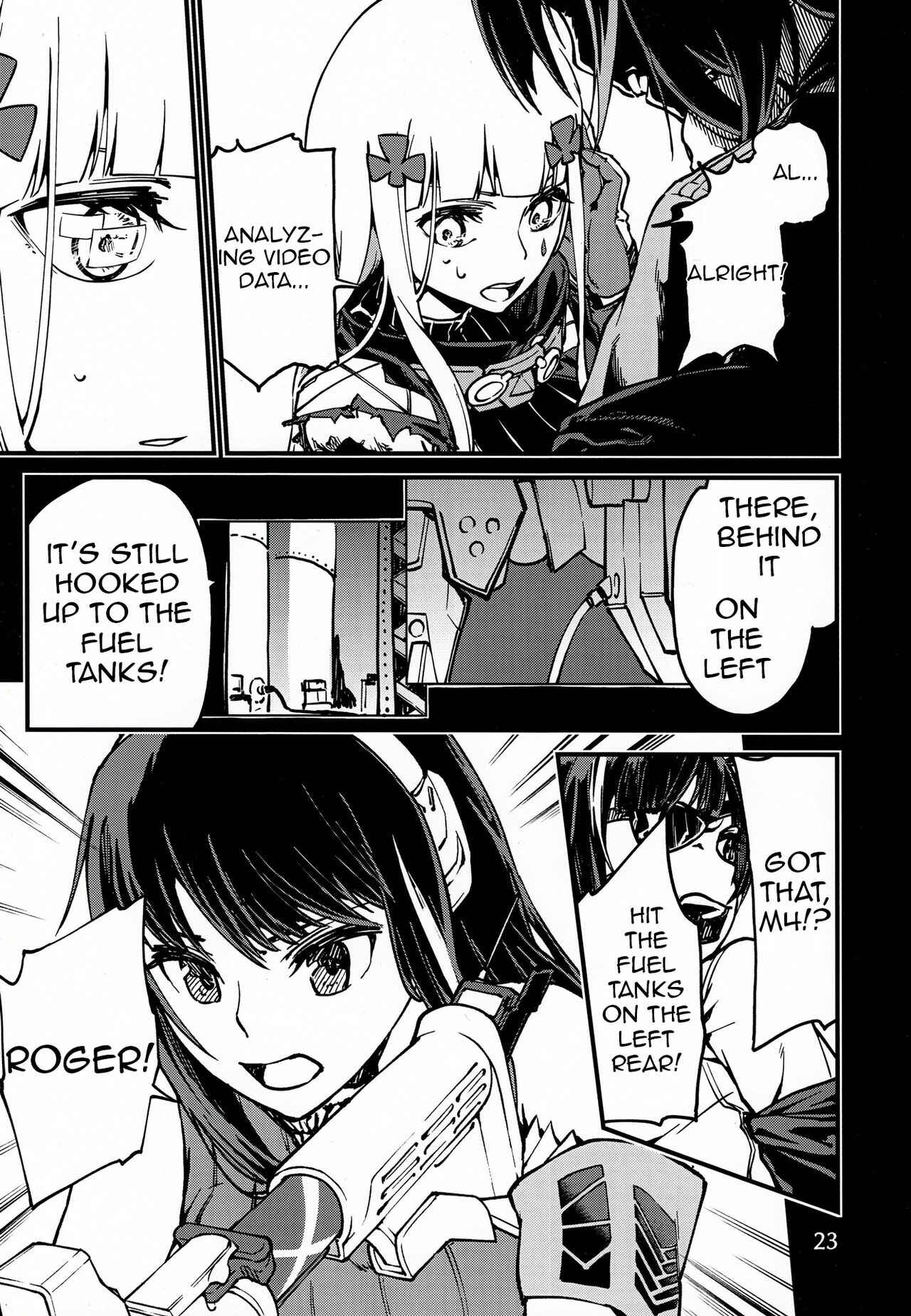 Page 22 Chapter Unknown_1c07 Girls Frontline - Tsuyoku Dakishimete (Doujinshi)