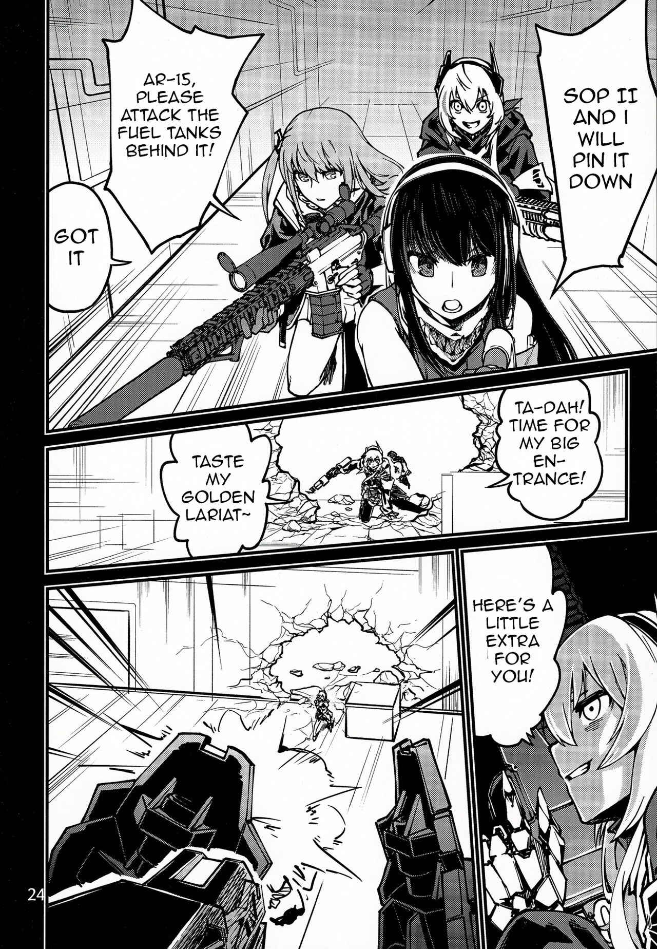 Page 23 Chapter Unknown_1c07 Girls Frontline - Tsuyoku Dakishimete (Doujinshi)