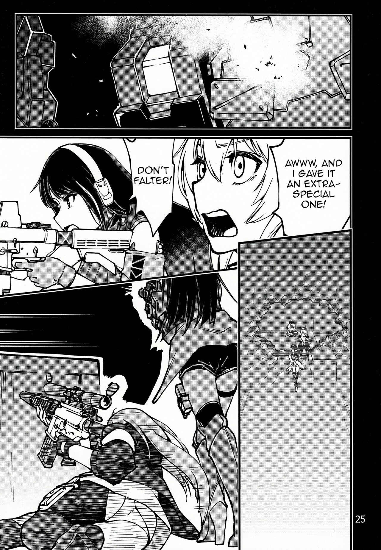 Page 24 Chapter Unknown_1c07 Girls Frontline - Tsuyoku Dakishimete (Doujinshi)