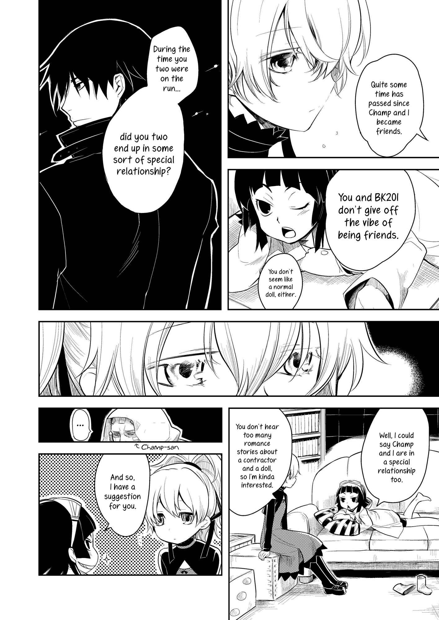 Page 3 Chapter Unknown_ca0d DARKER THAN BLACK -  BK201s Method To Not Make Her Cry (Doujinshi)